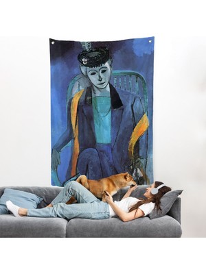 Henri Matisse - Madame Matisse'in PORTRESI-7324