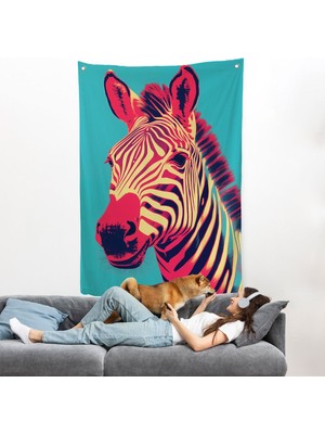 Zebra Duvar ÖRTÜSÜ-7642