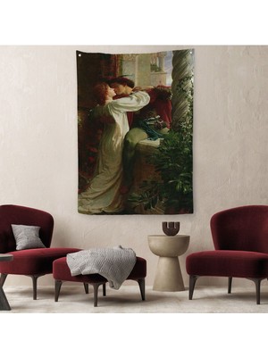 Romeo ve Juliet Dekoratif Duvar Örtüsü - HALISI-6312