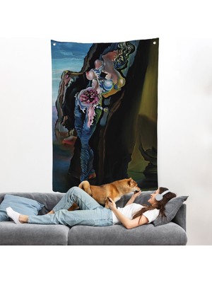 Salvador Dali - Gradiva Duvar ÖRTÜSÜ-7395