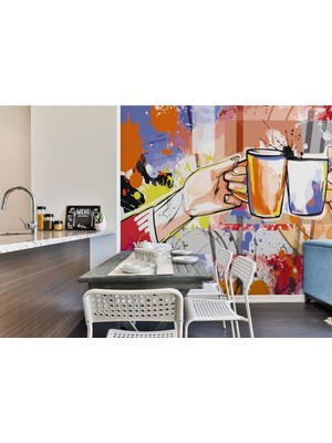 Cafe-Restoran Duvar KAĞIDI-POSTER-5529