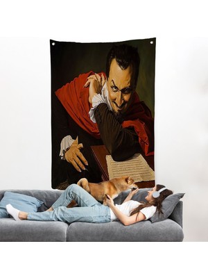 Mefistofeles, James Himsworth Duvar ÖRTÜSÜ-7765