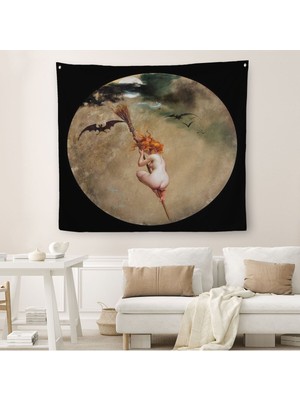 Luis Ricardo Falero Kanvas Duvar ÖRTÜSÜ-HALISI-5854