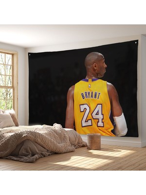 Kobe Bryant Los Angeles Lakers Kanvas Duvar ÖRTÜSÜ-HALISI-5148