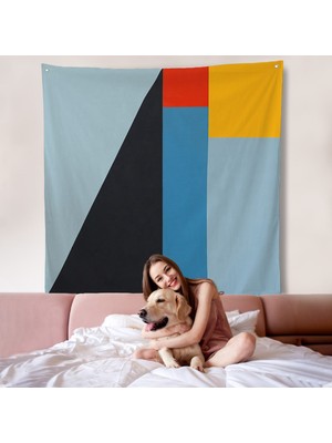 Léon Wuidar - Soyut Duvar ÖRTÜSÜ-8302