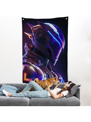 Insansı Robot Duvar ÖRTÜSÜ-8016