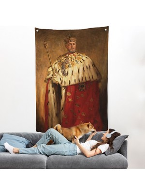 Oscar Frederick Iı'nin Portre Duvar ÖRTÜSÜ-8037