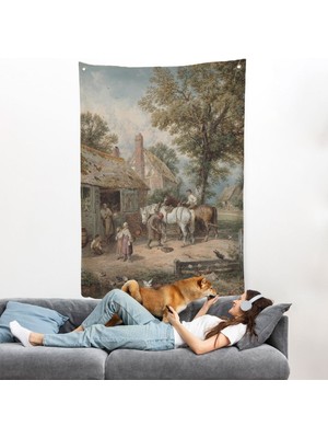 Foster Myles Birket The Smithy Duvar ÖRTÜSÜ-8032