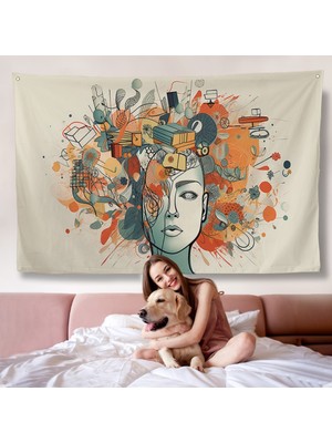 Zihin Haritası Duvar ÖRTÜSÜ-7280