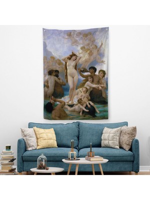 Venüs'ün Doğuşu La Naissance De Vénus Duvar Örtüsü - HALISI-6027