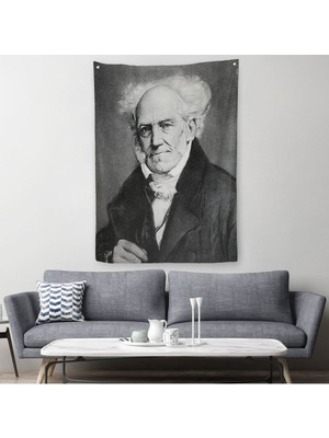 Arthur Schopenhauer Duvar Örtüsü - Halısı -6266