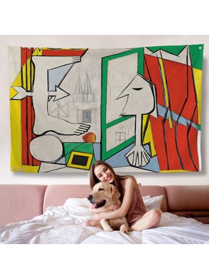 Pablo Picasso - Açık Pencere Duvar Örtüsü - La Fenetre OUVERTE-7091