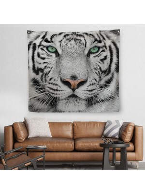 Kaplan Dekoratif Kanvas Duvar ÖRTÜSÜ-HALISI-5807