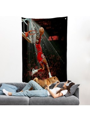 Michael Jordan Duvar ÖRTÜSÜ-7682