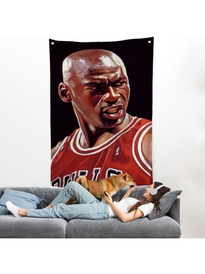 Michael Jordan Duvar ÖRTÜSÜ-7928