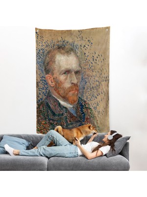 Vincent Van Gogh - Portre Duvar ÖRTÜSÜ-7463