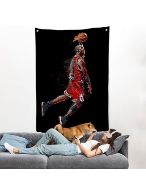 Michael Jordan Duvar ÖRTÜSÜ-7766