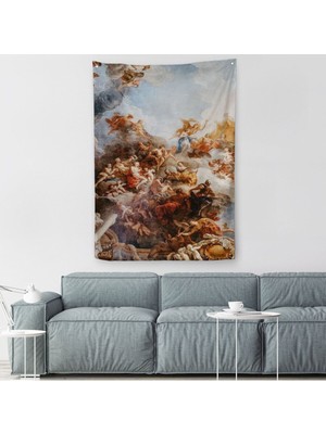 Rönesans Melekleri Dekoratif Duvar Örtüsü - HALISI-6229