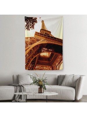 Paris Eyfel Kulesi Duvar ÖRTÜSÜ-HALISI-6405