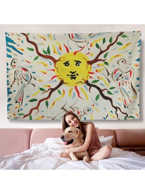 Salvador Dali - Bitki Güneşi Duvar ÖRTÜSÜ-7127