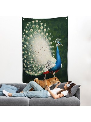 Tavuz Kuşu Duvar ÖRTÜSÜ-7571