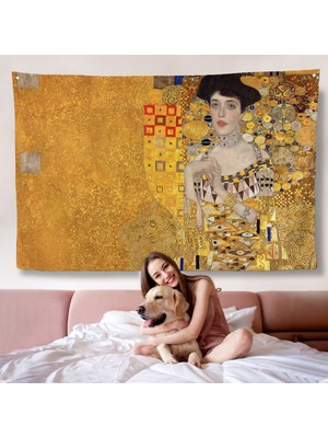 Gustav Klimt - Altınlı Kadın Duvar Örtüsü - The 'woman In GOLD'-7088