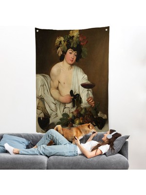Caravaggio - Bacchus Duvar ÖRTÜSÜ-8074