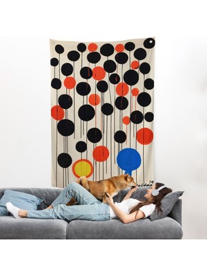 Alexander Calder - Envol Duvar ÖRTÜSÜ-7291