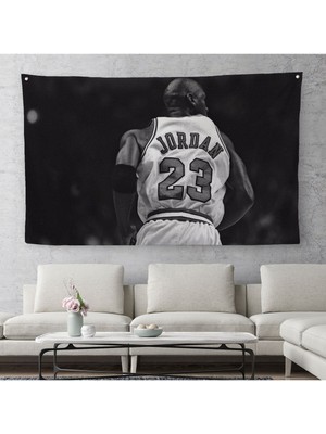 Michael Jordan Kanvas Duvar Örtüsü-Halısı, Chicago BULLS-5087