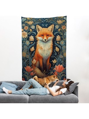 Sarı Tilki Duvar ÖRTÜSÜ-7547