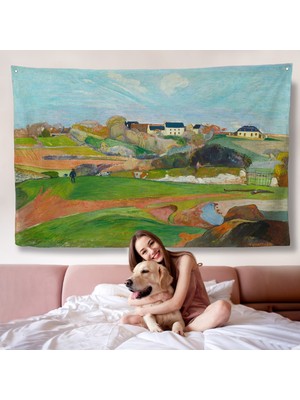 Paul Gauguin Le Pouldu Duvar ÖRTÜSÜ-7014