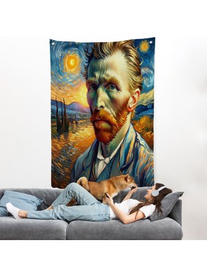 Vincent Van Gogh Duvar ÖRTÜSÜ-7680