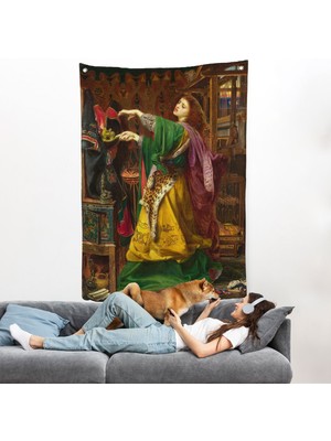 Frederick Sandys'in 1864 Tarihli Bir Cadı Duvar ÖRTÜSÜ-7304