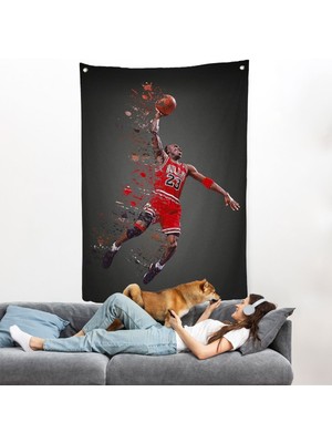Michael Jordan Duvar ÖRTÜSÜ-7730