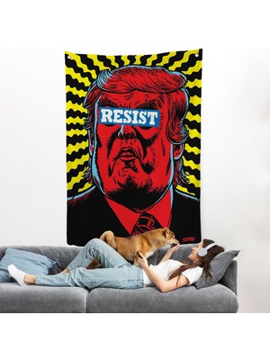 Irkçı Donald Trump Racism Duvar ÖRTÜSÜ-7679