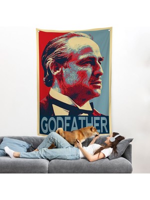 Godfather Mafya Film Duvar ÖRTÜSÜ-7813
