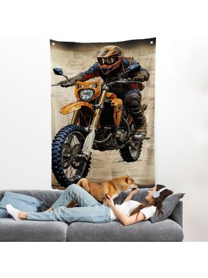 Cros Motor Sürücüsü Duvar ÖRTÜSÜ-7898