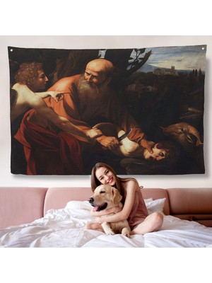 Caravaggio - Duvar Örtüsü - Sacrifice Of ISAAC-7121