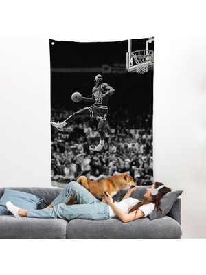 Michael Jordan Duvar ÖRTÜSÜ-7851