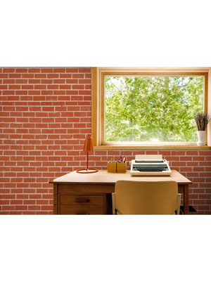 Taş Tuğla Desenli Duvar KAĞIDI-5602