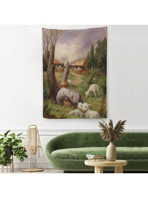 Nasıl Bakarsan Öyle Görürsün, Sürreal Duvar Örtüsü - HALISI-6226