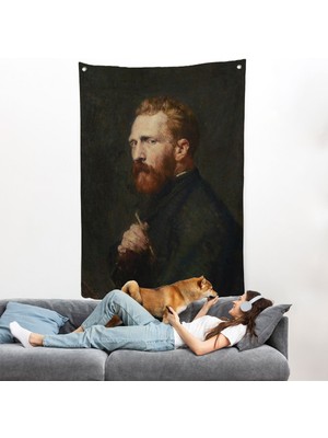 John Peter Russell - Vincent Van Gogh Duvar ÖRTÜSÜ-7469