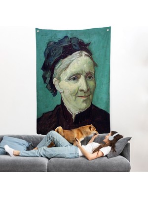 Vincent Van Gogh - Sanatçının Annesinin Portresi Duvar ÖRTÜSÜ-7465