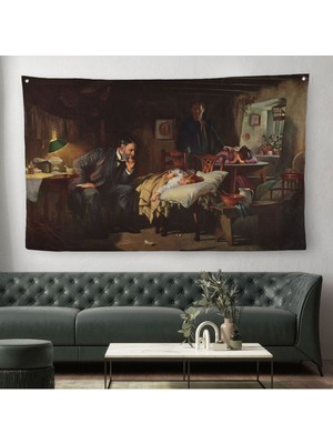 The Doctor Duvar Örtüsü-Halısı - Joseph Tomanek, Luke FILDES-6639
