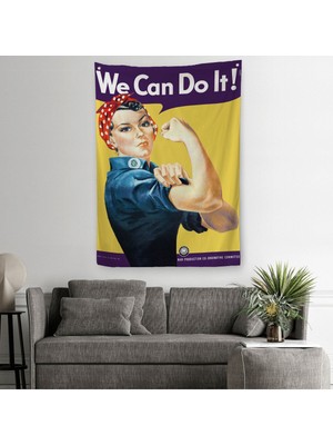 We Can Do It Duvar ÖRTÜSÜ-HALISI-6430