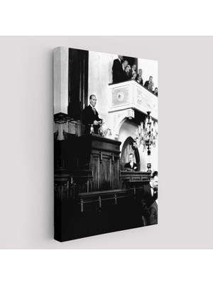 Pamuk's Design Atatürk 29 Ekim Meclis Konuşması TABLOSU-6467