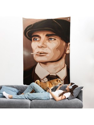 Ekart Peaky Blinders Thomas Shelby Duvar ÖRTÜSÜ-7775