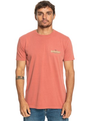 Quiksilver Quikwords Erkek Kırmızı Tişört