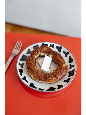 Mötilda Emaye Pasta/sunum Tabağı 21CM