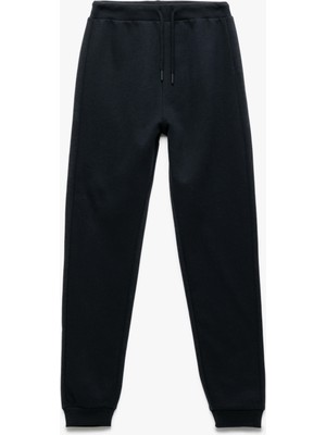 Pamuklu Beli Bağlamalı Şardonlu Basic Jogger Eşofman Altı